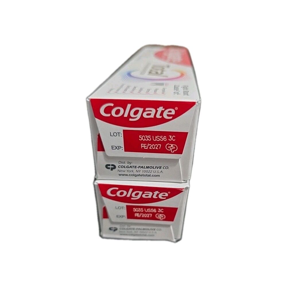 Pack‎ Of 6 Colgate Total Active Protection Toothpaste, 3.3oz /5.1oz - Picture 8 of 8